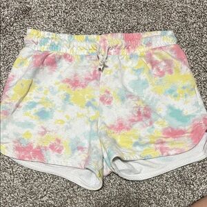 Cat & Jack Colorful Tie-Dye Shorts